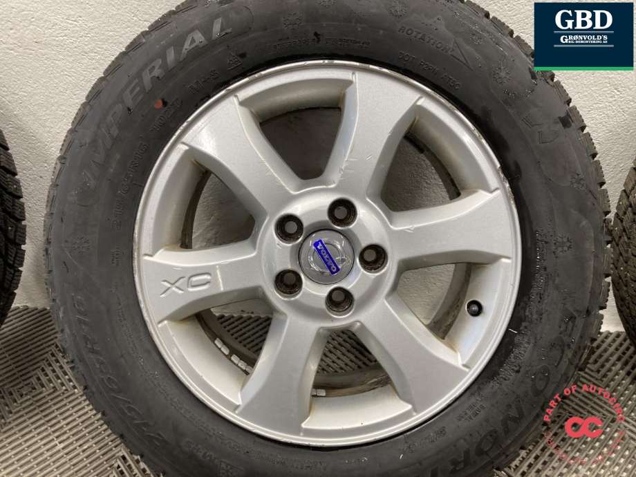 Hjulsett aluminium vinter til Volvo XC70 2008-2013 (Type II, Fase 1)  (IMPERIAL PIGG|ECO NORTH PROD 23|215/65R 16   7JX16X50|7.5-8 MM)
