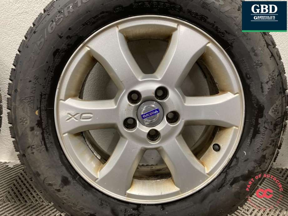 Hjulsett aluminium vinter til Volvo XC70 2008-2013 (Type II, Fase 1)  (IMPERIAL PIGG|ECO NORTH PROD 23|215/65R 16   7JX16X50|7.5-8 MM)