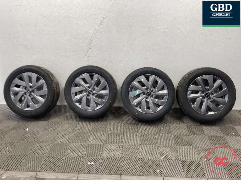 Hjulsett aluminium sommer til BYD Atto, 2022-->> (CONTINENTAL|ECOCONTACT 7 PROD 25)