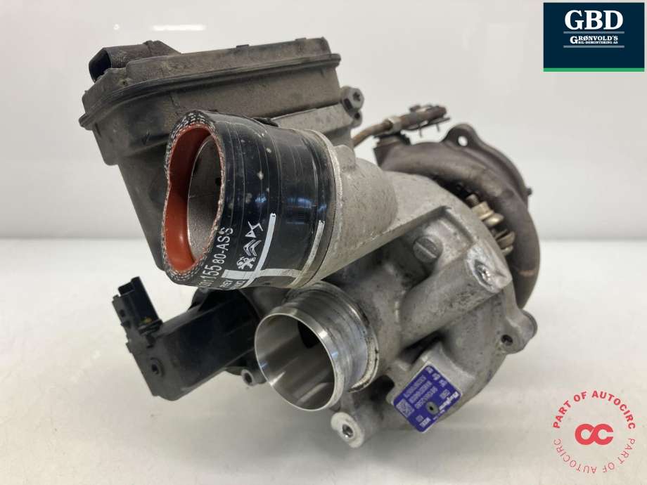 Turbo til DS DS7 Crossback 2018-->> (BORG WARNER|98 138 525 80|16 472 846 80|53039700578)