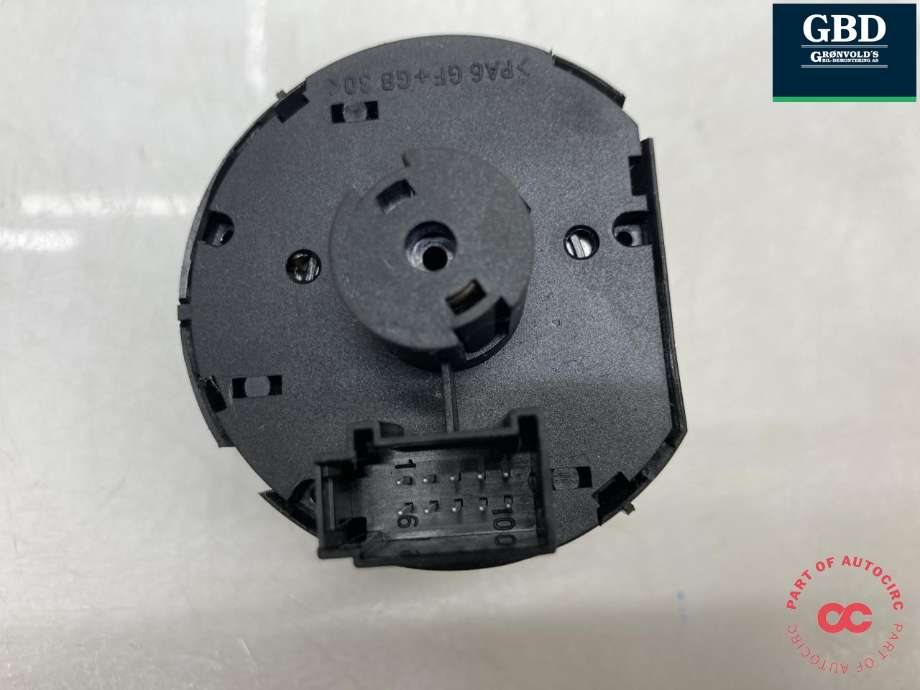 Bryter lys til VW Tiguan 2011-2016 (Type I, Fase 2)  (|3C8941431N)