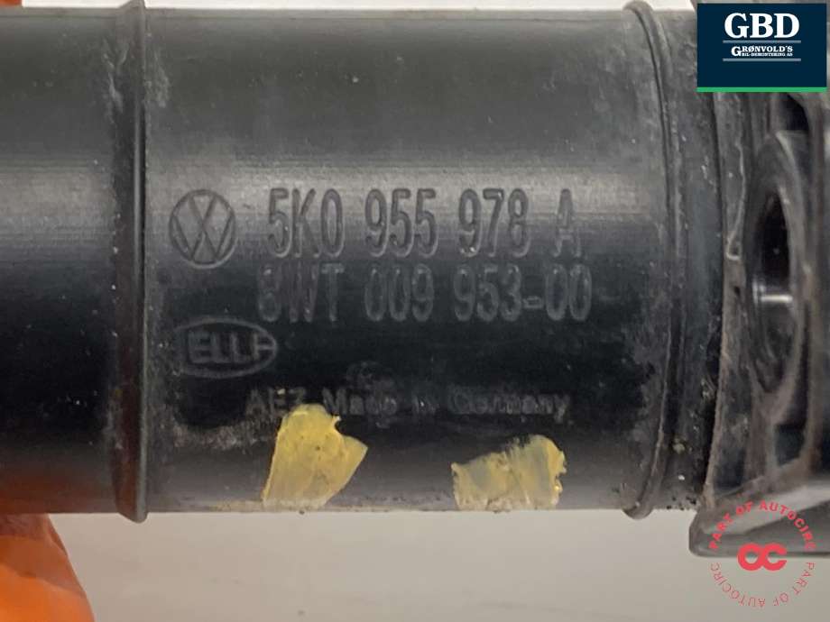 Lyktespylerdyse til VW Golf VI 2008-2012 (5K0 955 978 A|)