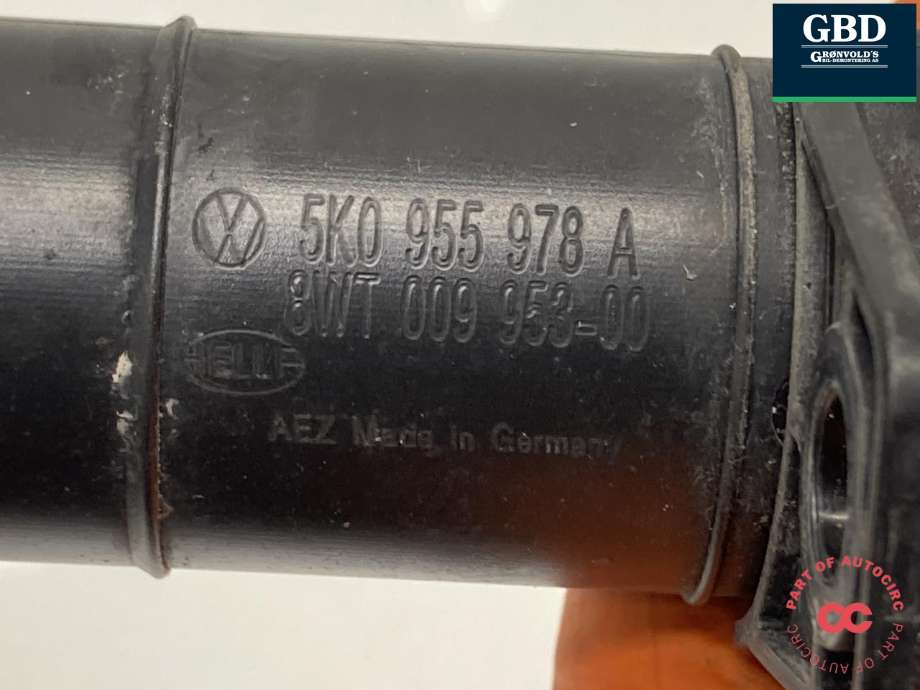 Lyktespylerdyse til VW Golf VI 2008-2012  (5K0 955 978 A|)