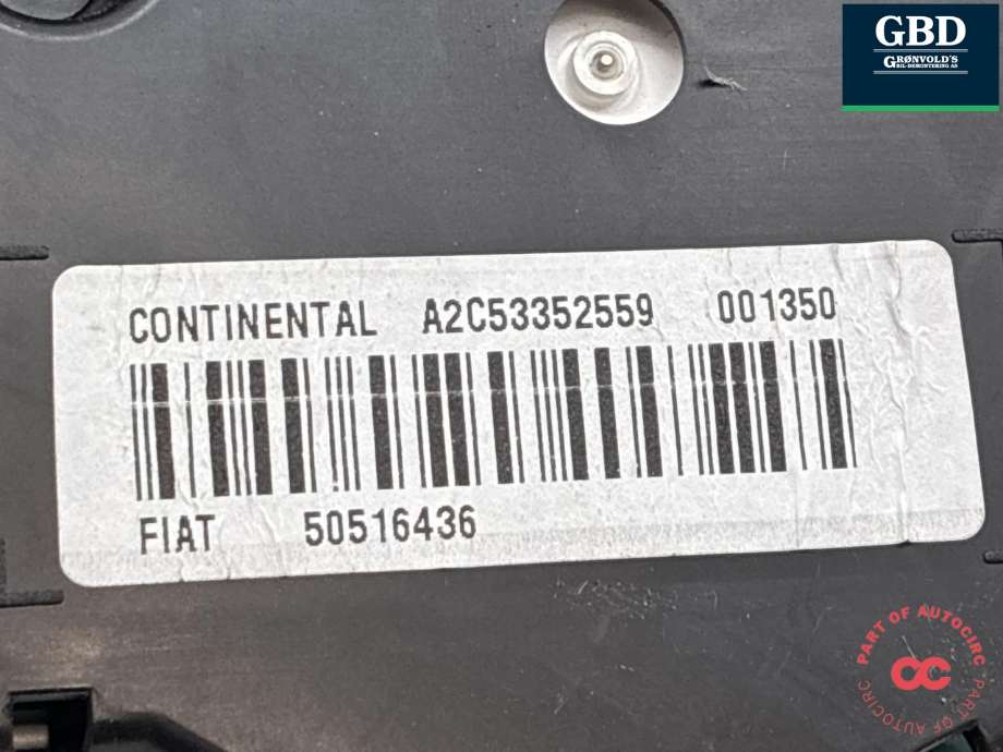 Instrumentpanel til Alfa Romeo MiTo 2008-2016  
