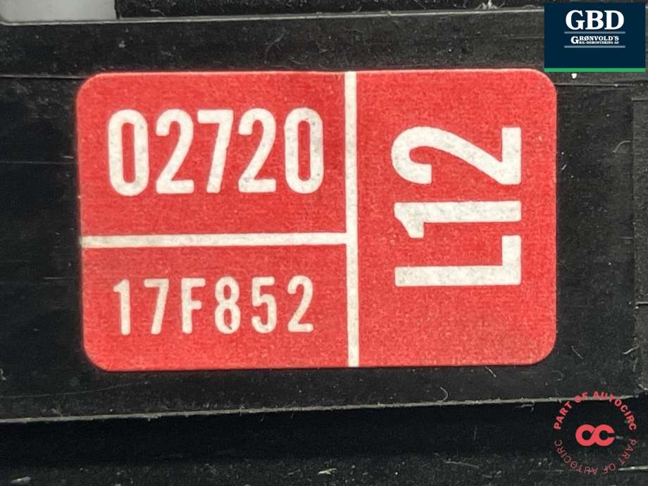 Bryter combi til Toyota Auris 2015-2019 (Type II, Fase 2)  (8414002720|8465202670|02720-17F852)