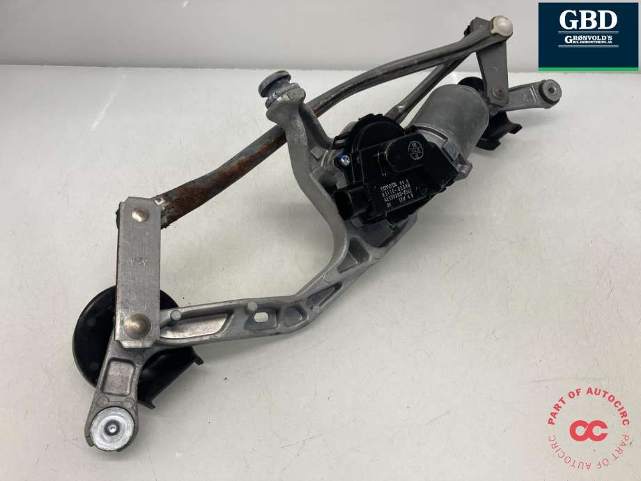 Viskermotor frontrute komplett m/overføring til Toyota Auris 2015-2019 (Type II, Fase 2) (8515002300|85110-02340|AE159300-3562)