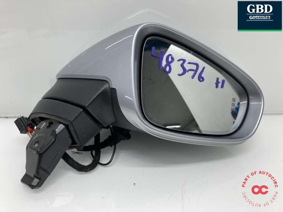 Speil høyre til Porsche Taycan 2019-->> (992 857 110 OK1|992 857 528 F|)