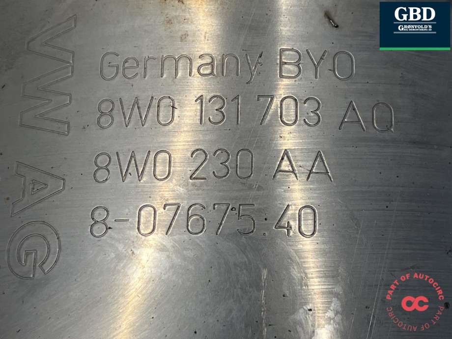 Katalysator til Audi A4 2020-->> (Type V, Fase 2) (B9) (B9) (8W0 254 452 C|8W0 254 452 CX|)