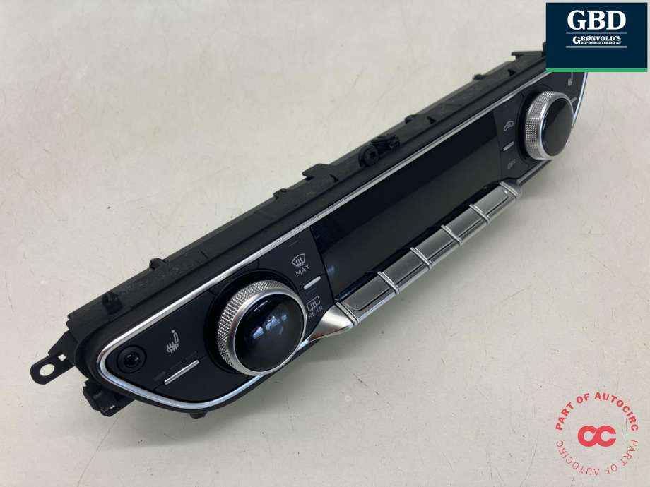 Varmeapparat betjening til Audi A4 2020-->> (Type V, Fase 2) (B9) (B9) (8W0 820 043 BR 5PR|8W0 820 043 T  5PR|)