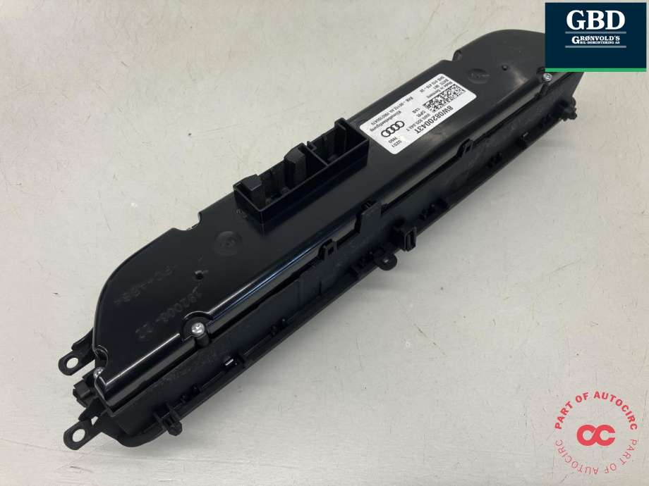 Varmeapparat betjening til Audi A4 2020-->> (Type V, Fase 2) (B9) (B9) (8W0 820 043 BR 5PR|8W0 820 043 T  5PR|)