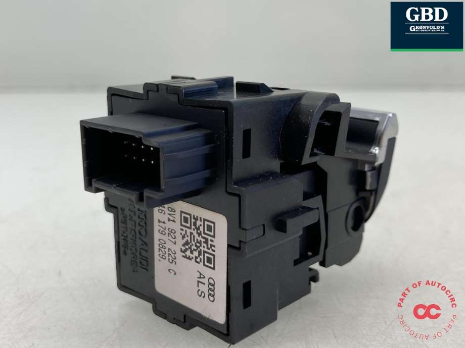 Bryter elektrisk håndbrekk/parkbrems til Audi A3 2016-2020 (Type III, Fase 2) (|8V1 927 225 C)
