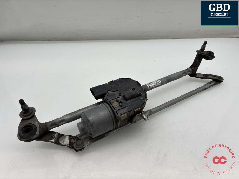 Viskermotor frontrute komplett m/overføring til Škoda Octavia 2009-2013 (Type II, Fase 2) (1Z1 955 119 D|1Z1 955 601|)