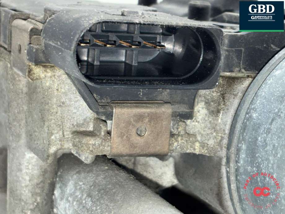 Viskermotor frontrute komplett m/overføring til Škoda Octavia 2009-2013 (Type II, Fase 2) (1Z1 955 119 D|1Z1 955 601|)