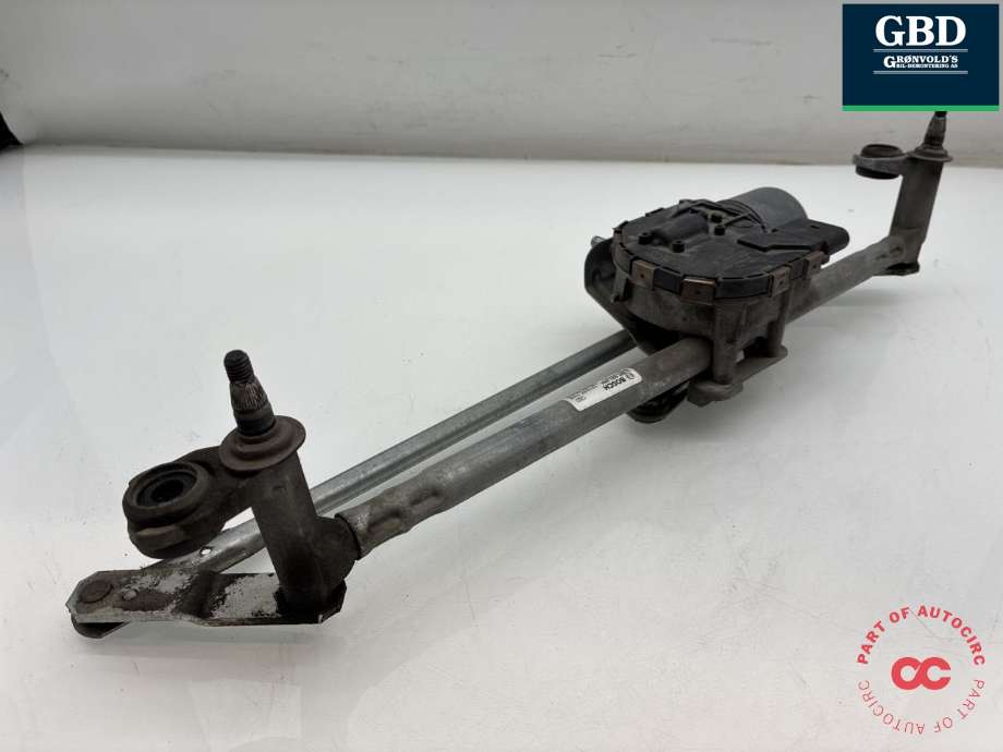 Viskermotor frontrute komplett m/overføring til Škoda Octavia 2009-2013 (Type II, Fase 2) (1Z1 955 119 D|1Z1 955 601|)