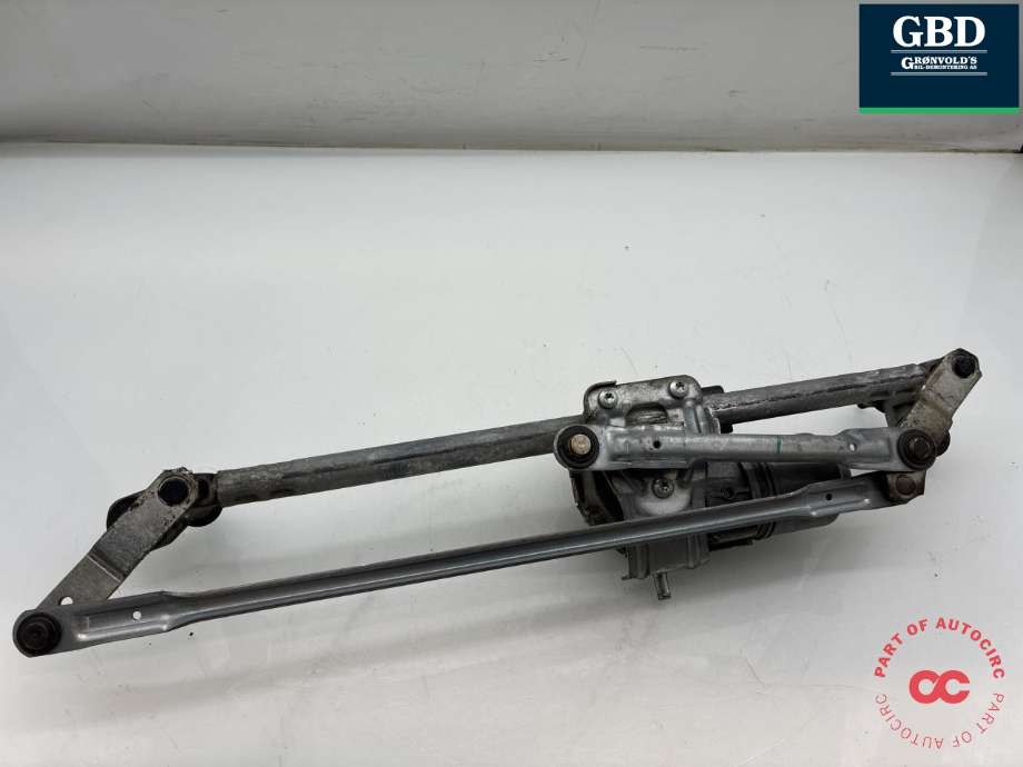 Viskermotor frontrute komplett m/overføring til Škoda Octavia 2009-2013 (Type II, Fase 2) (1Z1 955 119 D|1Z1 955 601|)