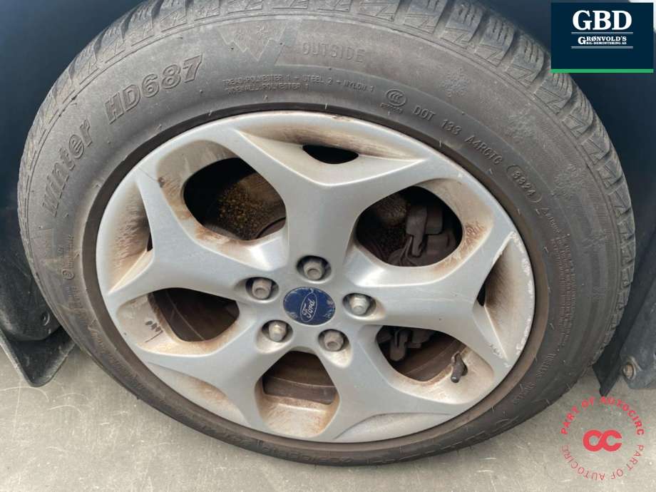 Hjulsett aluminium vinter til Ford Focus, 2014-2018 (Type III, Fase 2)  (NO PART ID)