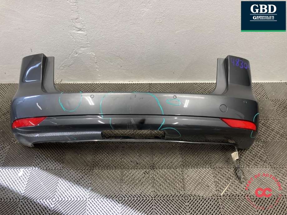 Støtfanger bak til VW Touran 2010-2015 (Type I, Fase 3) (1T0 807 421 K|)