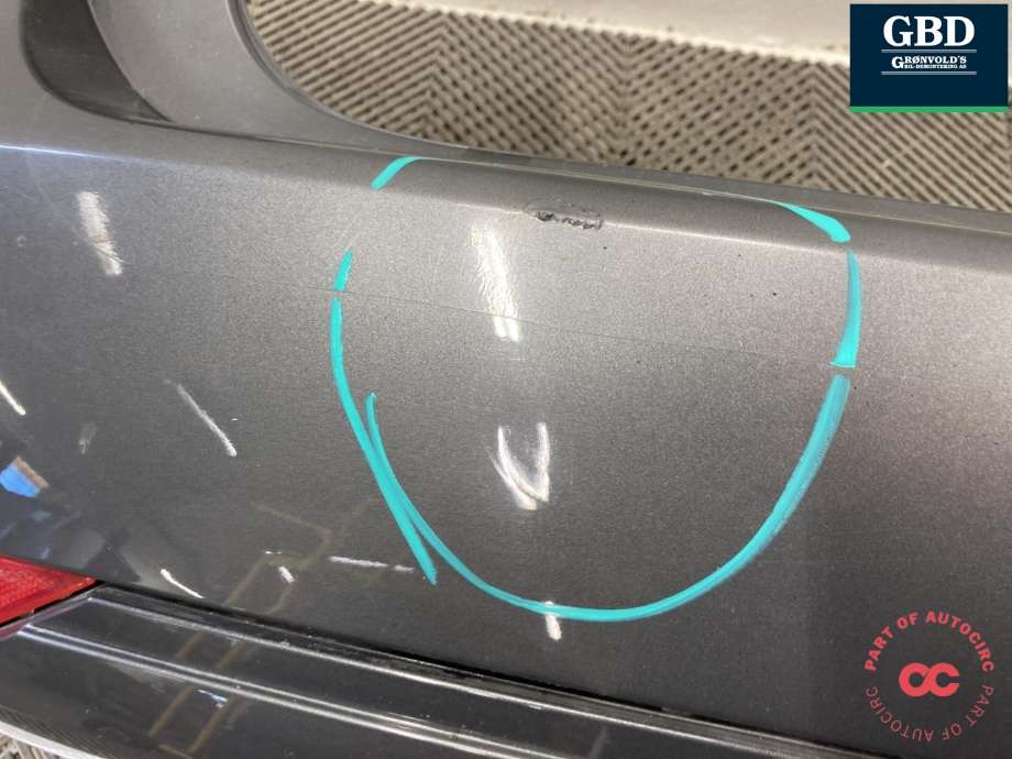 Støtfanger bak til VW Touran 2010-2015 (Type I, Fase 3) (1T0 807 421 K|)