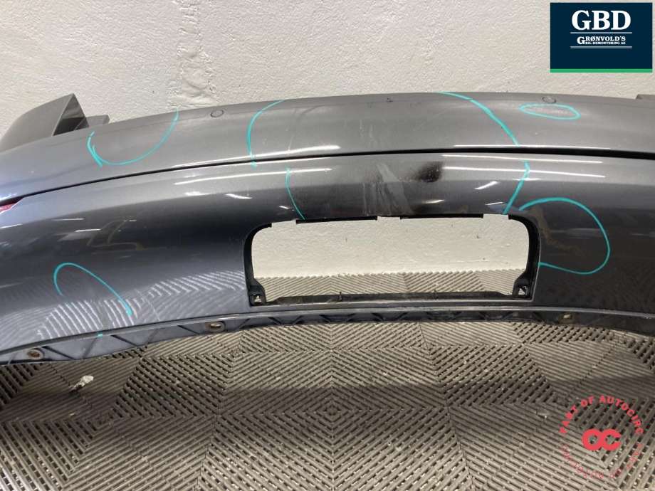 Støtfanger bak til VW Touran 2010-2015 (Type I, Fase 3) (1T0 807 421 K|)