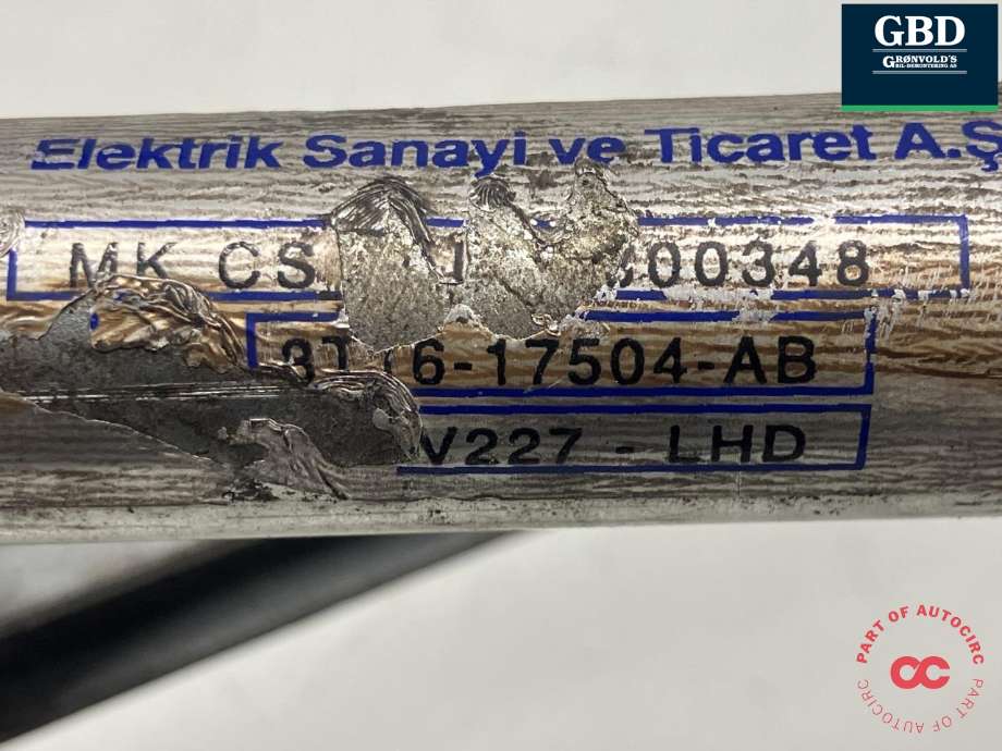 Viskeroverføring til Ford Transit Connect 2003-2009 (Type I, Fase 1)  (1534231|8T16-17K484-AA|)