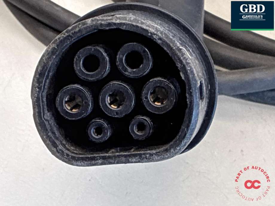 Batterilader kabel til Nissan Leaf 2018-->> (Type II)  (NO PART ID|)