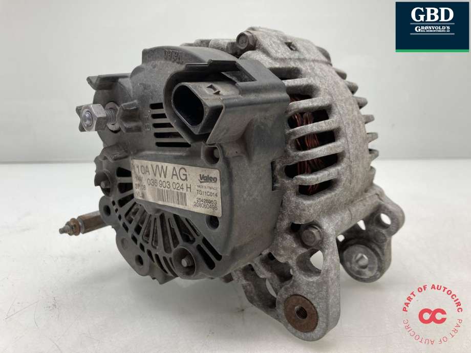 Dynamo til VW Golf VI 2008-2012  (036 903 024 H|036 903 024 HX|)