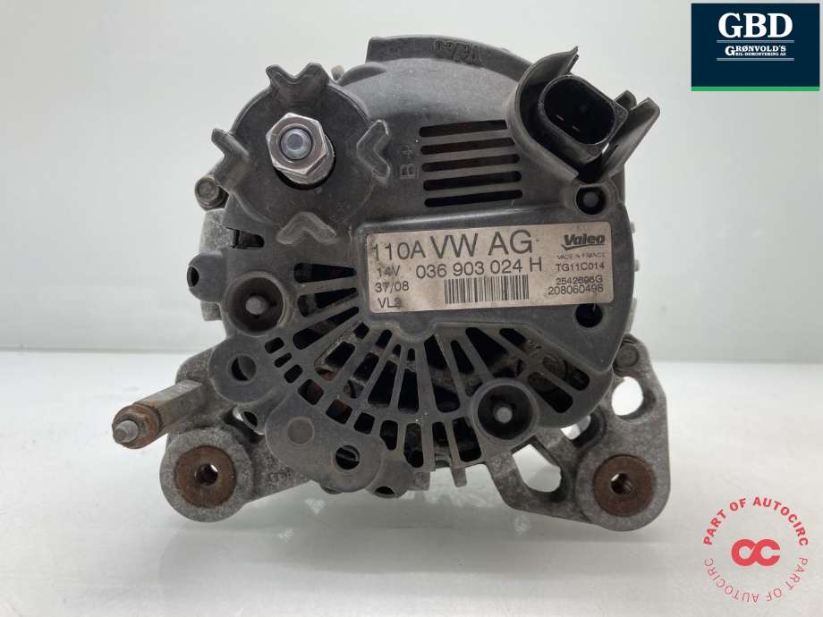 Dynamo til VW Golf VI 2008-2012  (036 903 024 H|036 903 024 HX|)