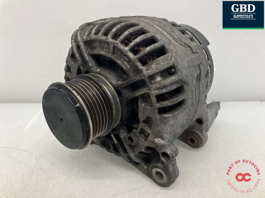 Dynamo diesel til VW Touran 2010-2015 (Type I, Fase 3) (BOSCH|03L 903 023|03L 903 023 X|0 124 525 187)