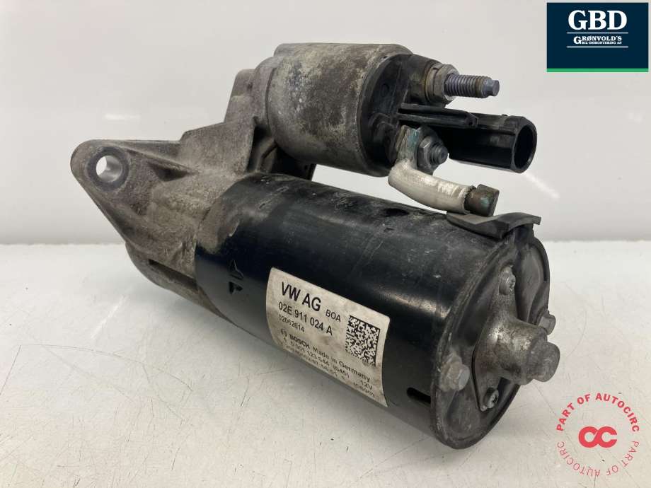 Starter diesel til VW Touran 2010-2015 (Type I, Fase 3) (BOSCH|02E 911 024 A|0 001 123 044|)