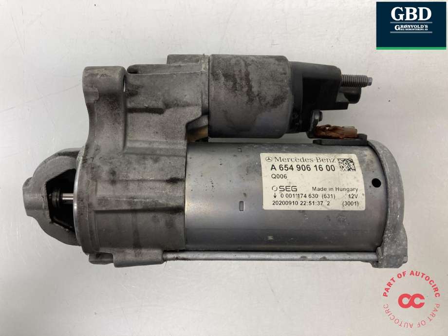Starter diesel til Mercedes E-Klasse, 2016-2023 (W213) (W213) 
