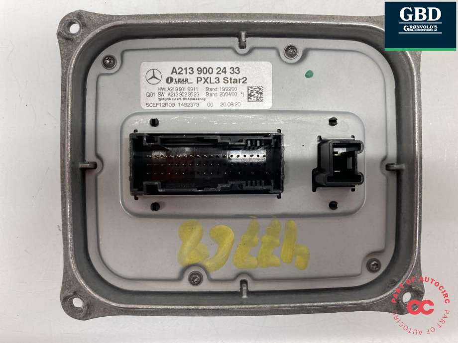 Styreenhet xenon/ballast til Mercedes E-Klasse 2016-2023 (W213) (W213) 