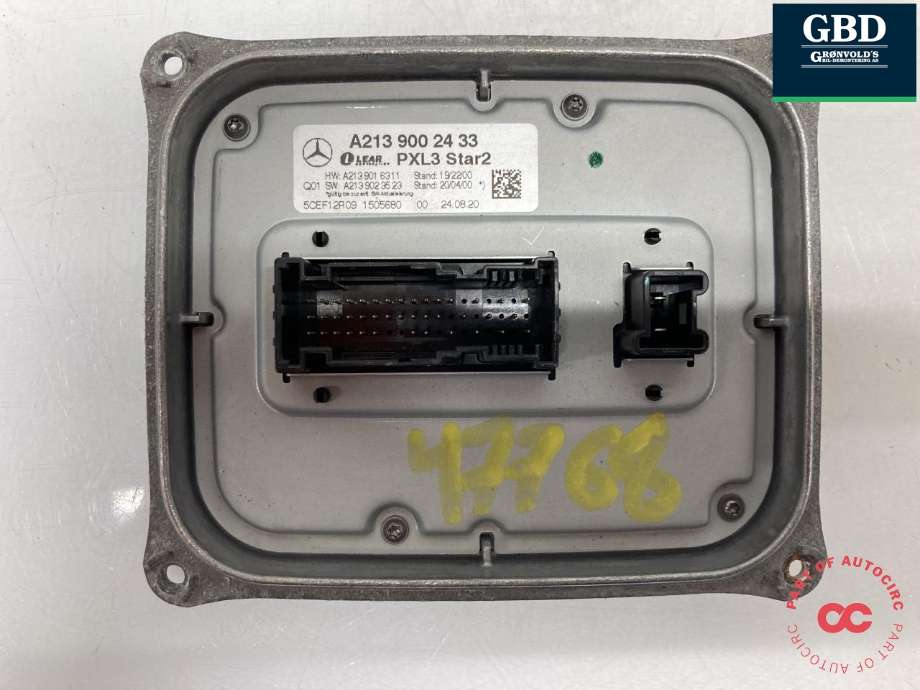 Styreenhet xenon/ballast til Mercedes E-Klasse 2016-2023 (W213) (W213) 