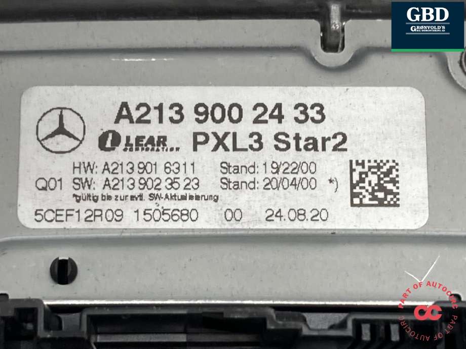 Styreenhet xenon/ballast til Mercedes E-Klasse 2016-2023 (W213) (W213) 