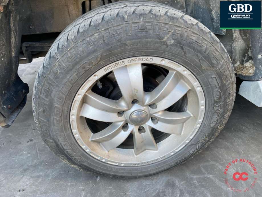 Hjulsett aluminium sommer til Mitsubishi Pajero 2007-2016 (Type IV, Fase 1)  
