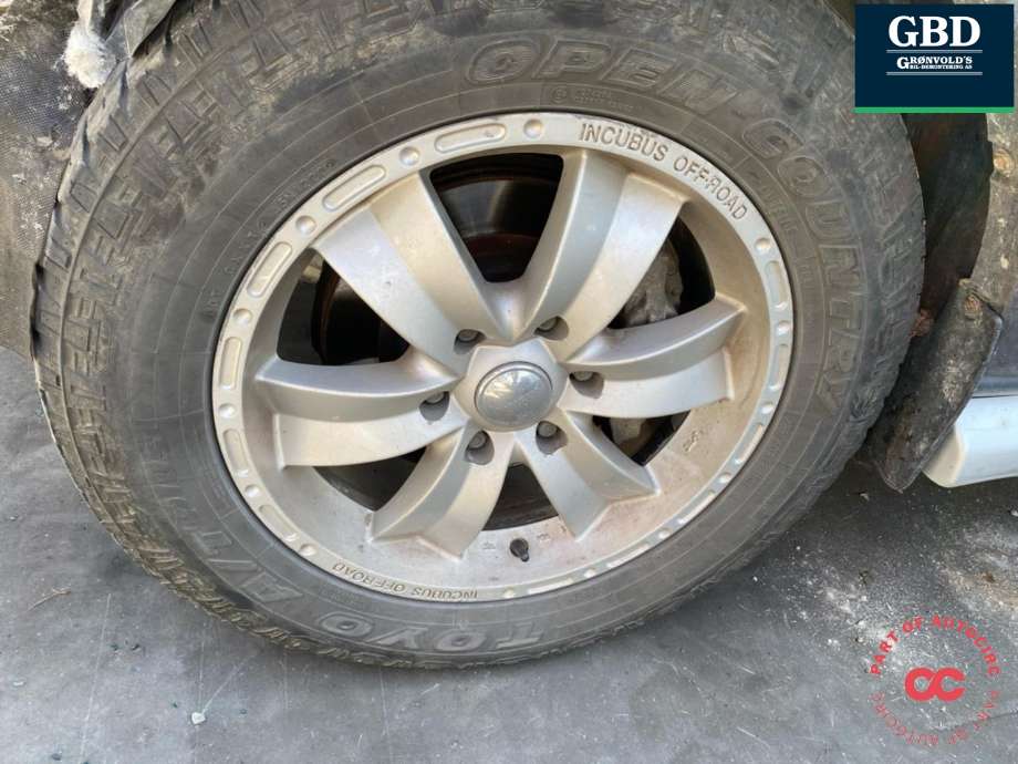 Hjulsett aluminium sommer til Mitsubishi Pajero 2007-2016 (Type IV, Fase 1)  