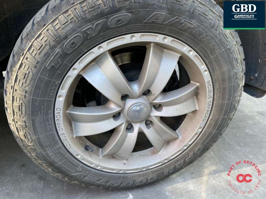 Hjulsett aluminium sommer til Mitsubishi Pajero 2007-2016 (Type IV, Fase 1)  