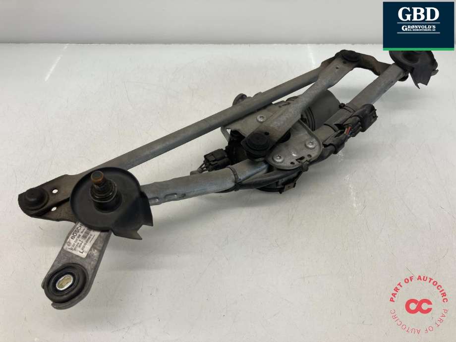 Viskermotor frontrute komplett m/overføring til Toyota Avensis 2009-2015 (Type III, Fase 1) (BOSCH||85010-05080|85110-05070)