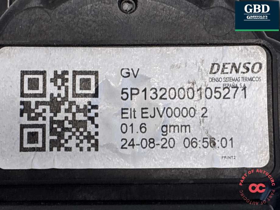 Varmeapparat motor til DS DS7 Crossback 2018-->>  (98 497 173 80|98 212 921 80|5P132000105271)