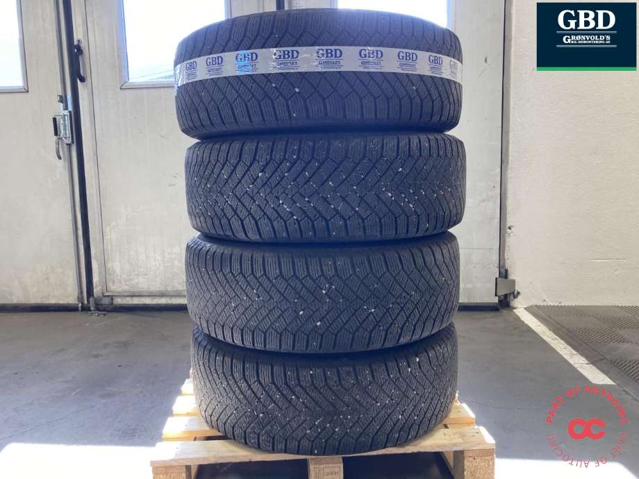 Hjulsett aluminium vinter til Nissan Ariya 2022-->>  (CONTINENTAL VIKING|CONTACT 8  PIGGFRI|235/55R19 PROD 24  4.8-6 MM|7|5JX19  ET 40)