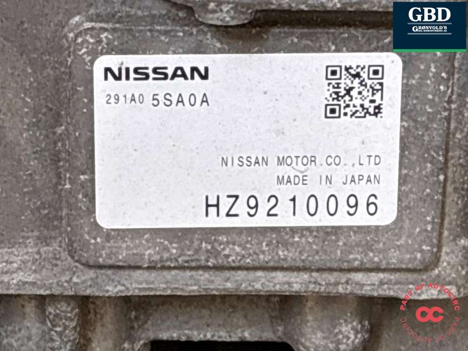 Motor elbil foran til Nissan Leaf 2018-->> (Type II)  (290A05SA0A|)
