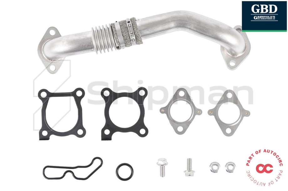 EGR-kjøler til Honda CR-V, 2007-2012 (Type III)  (18725RL0G01)
