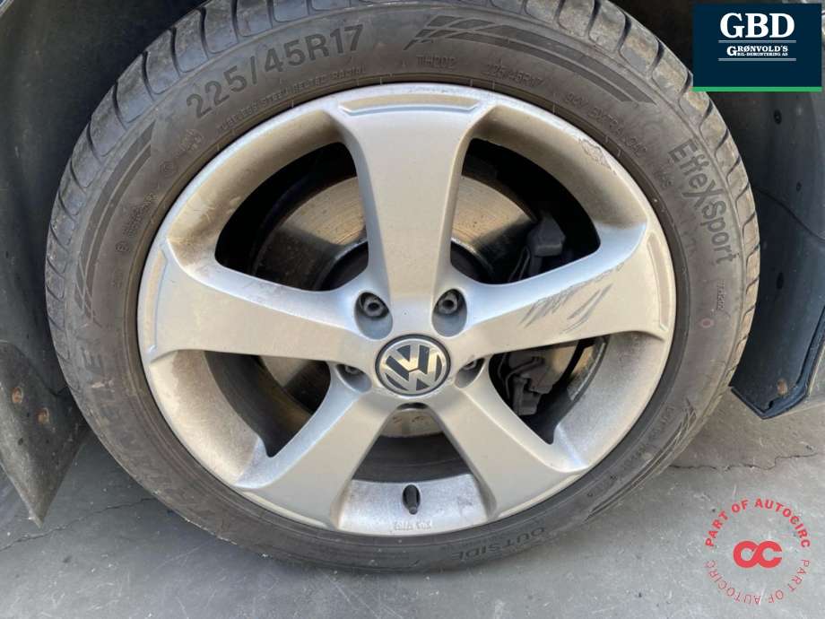 Hjulsett aluminium sommer til VW Passat 2011-2015 (B7) (B7)