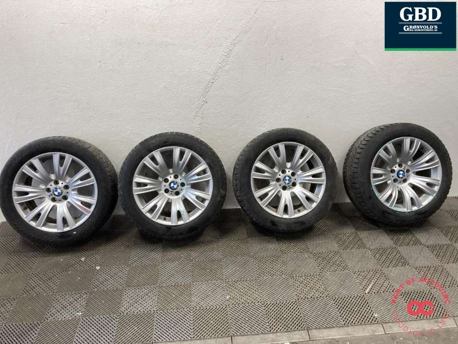 Hjulsett aluminium vinter til BMW X5, 2007-2013 (E70) (E70) (NOKIAN TYRES PIGGDEKK|HAKKAPELIITA 9 SUV PROD 17)