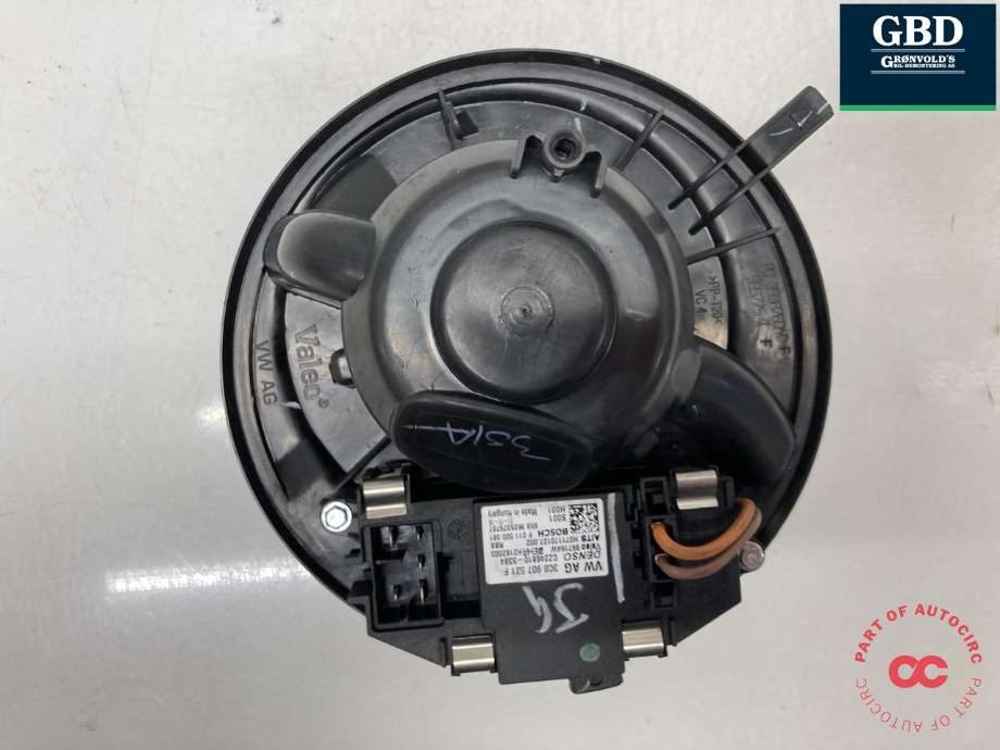Varmeapparat motor til VW Golf VI 2008-2012  (1K1 820 021|1K1 820 015 J|1K1 820 015 K)