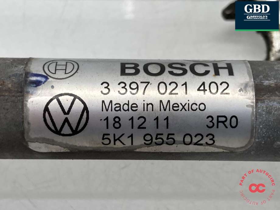 Viskeroverføring til VW Golf VI 2008-2012  (5K1 955 601|5K1 955 023|)
