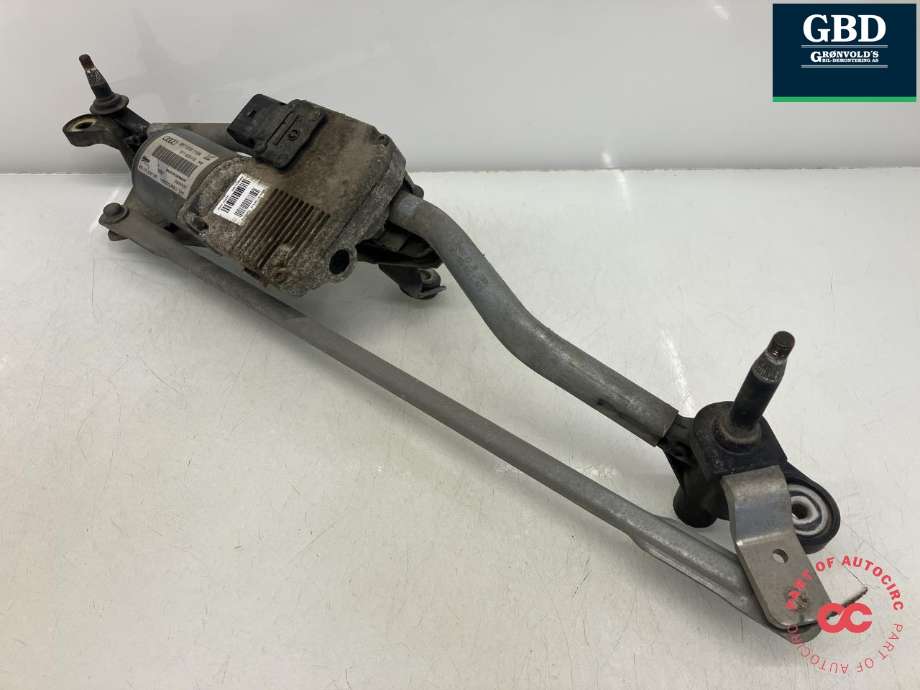 Viskermotor frontrute komplett m/overføring til Audi A4, 2007-2014 (Type IV) (B8) (B8) (BOSCH|8K1 955 023 E)