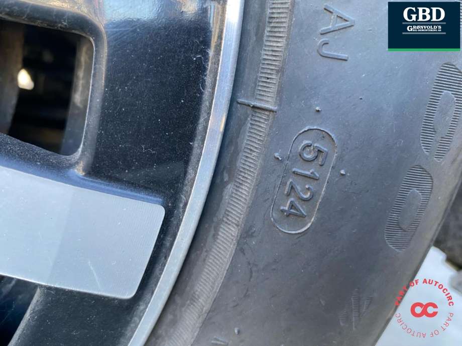 Hjulsett aluminium sommer til VW e-Golf 2014-2017 (Fase 1)  