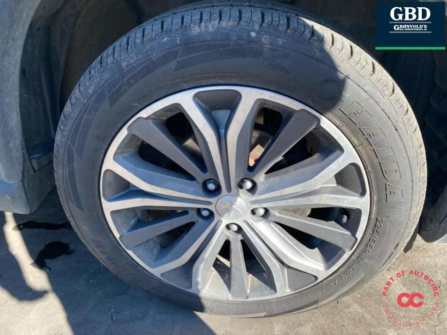 Hjulsett aluminium sommer til Peugeot 4008 2012-2017