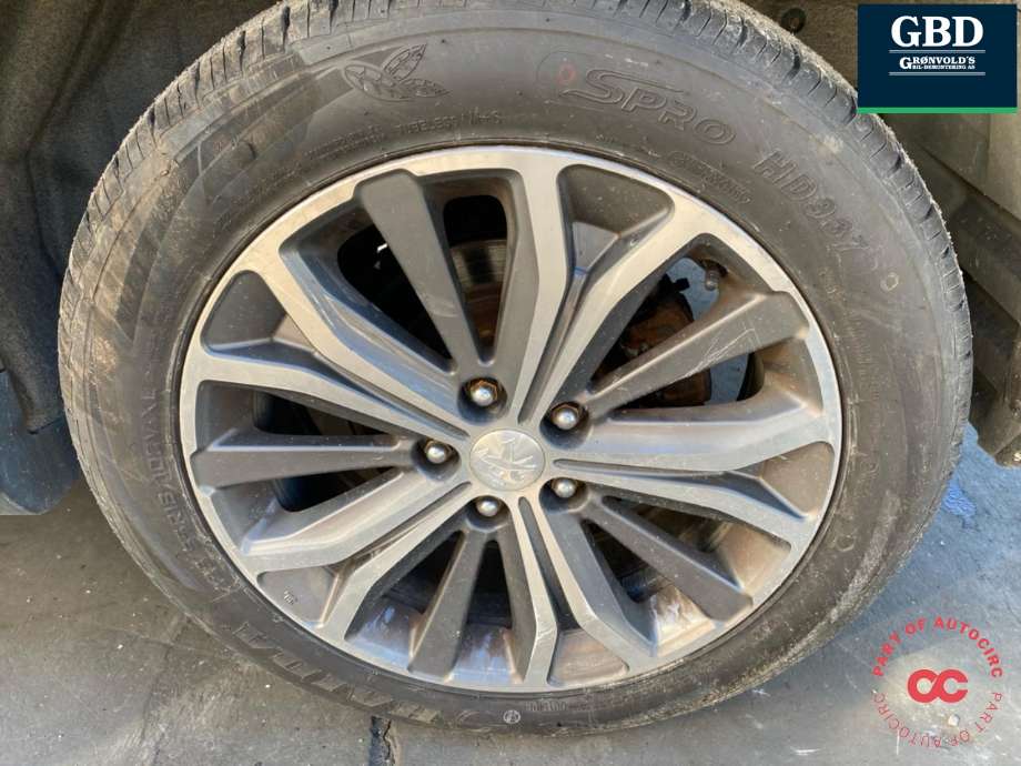 Hjulsett aluminium sommer til Peugeot 4008 2012-2017