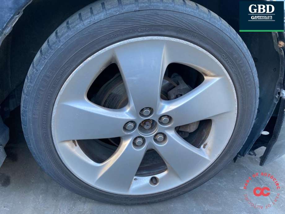Hjulsett aluminium sommer til Toyota Prius 2009-2016 (Type III) (COMBI) (COMBI) (NO PART ID|)